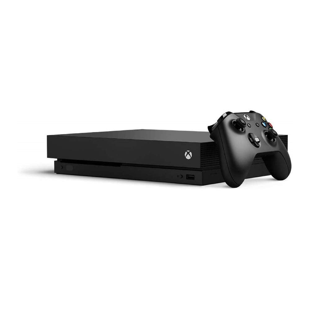 Xbox One X 1TB Gaming Console with Wireless Controller, Headset, Wired Controller and Game L47242