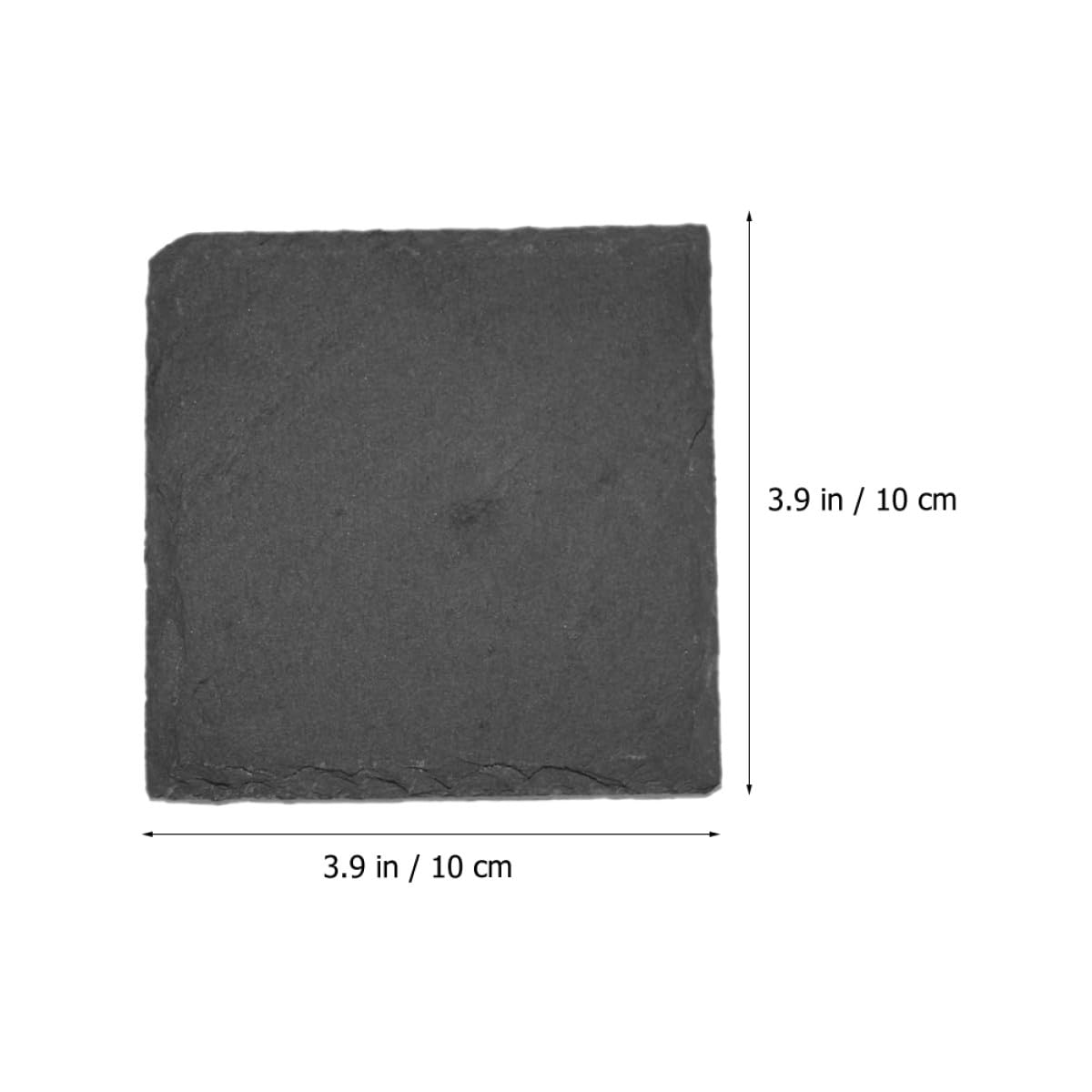 Natural Stone Drink Coasters 12 Pcs Square T703176