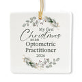 Ceramic 3-inch Square Ornament T425