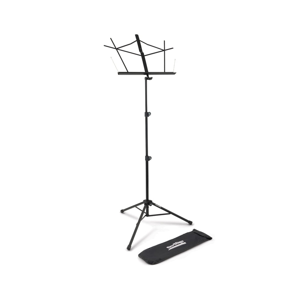 Black Metal Folding Sheet Music Stand with Bag R1200