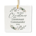 Ceramic 3-inch Square-Shaped Ornament I301723