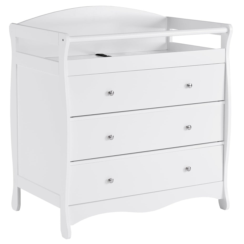 White Changing Table Dresser G129360