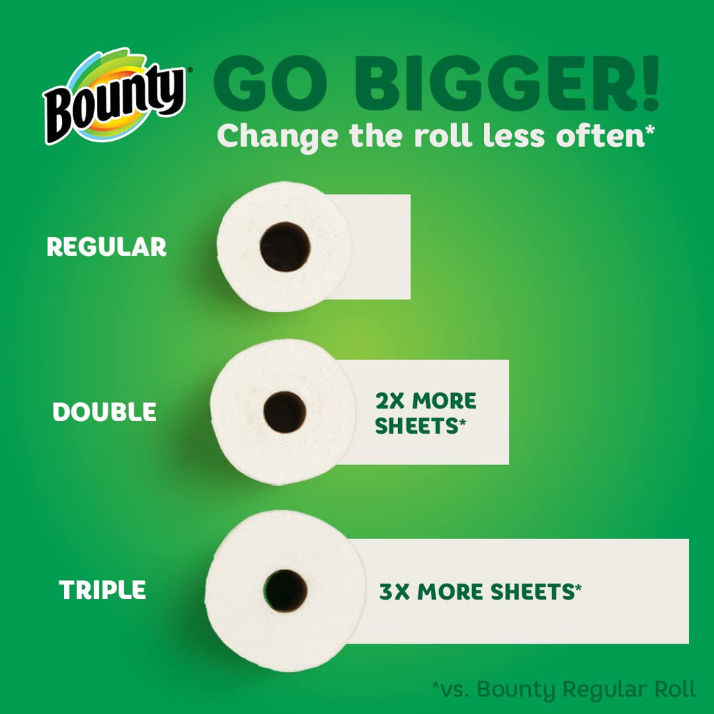 White Paper Towels, 6 Double Rolls Z775