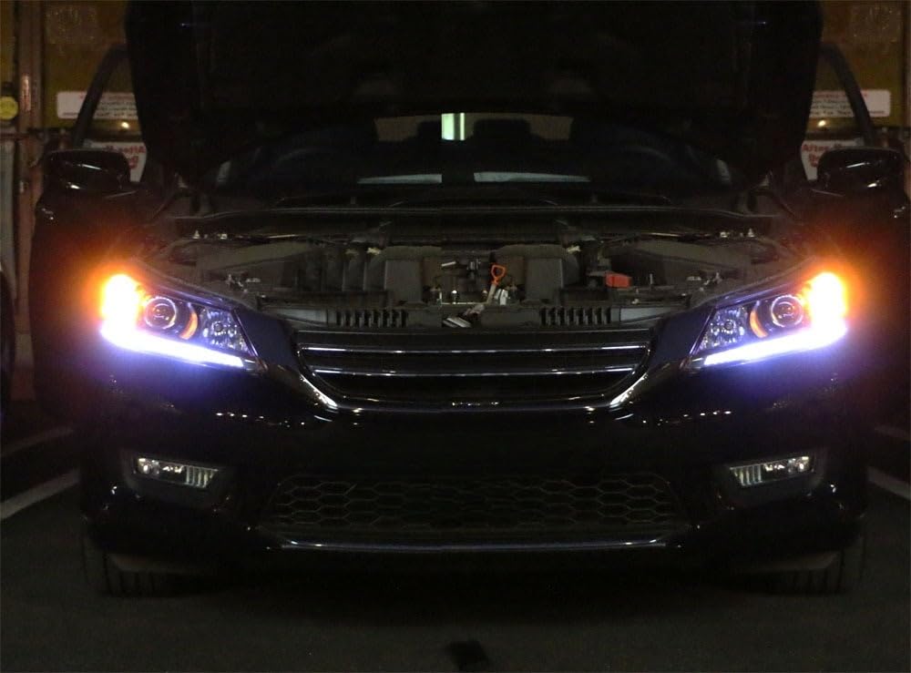 White LED Daytime Running Light Strip Q59287
