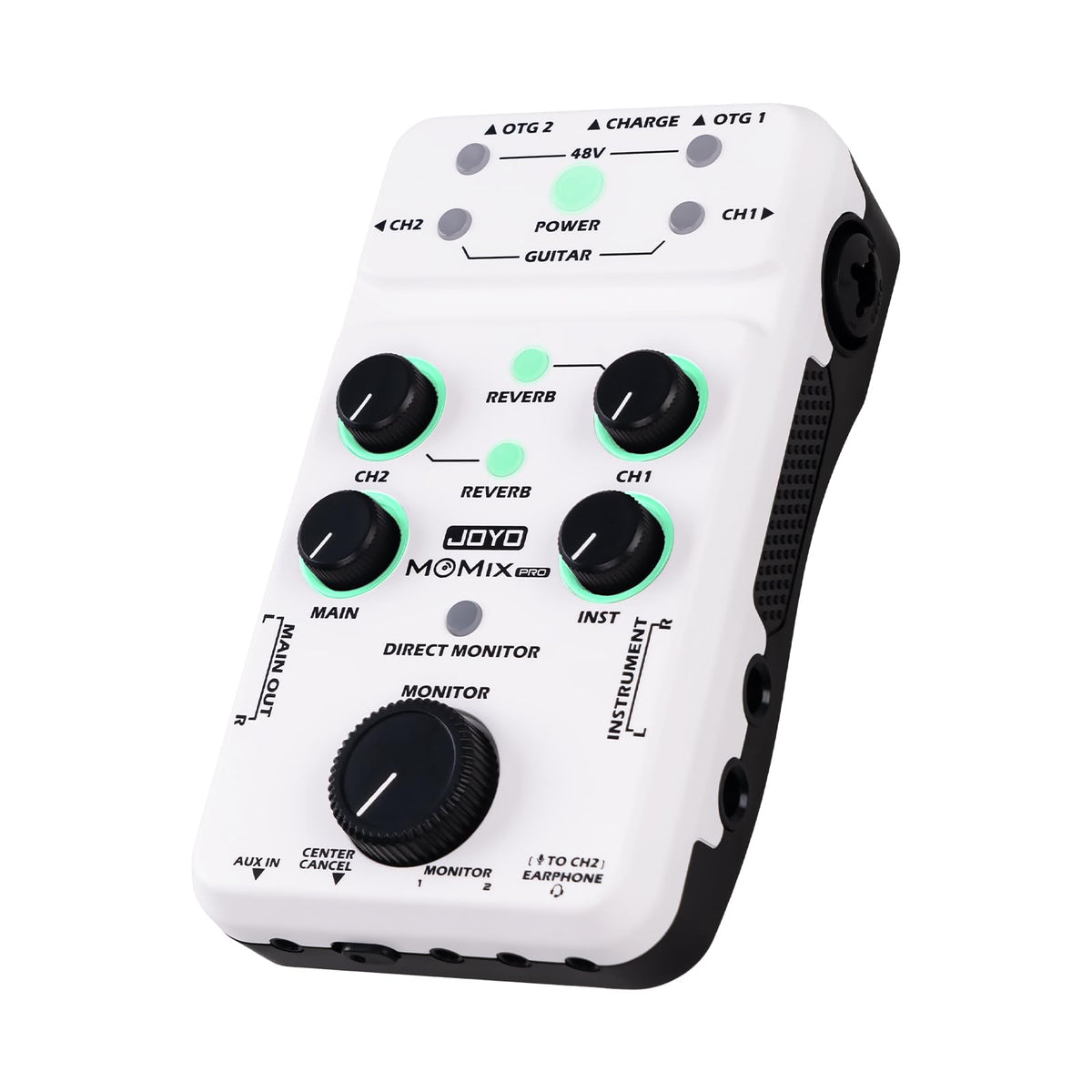 Portable Rechargeable USB Audio Interface with 48V Phantom Power U125697