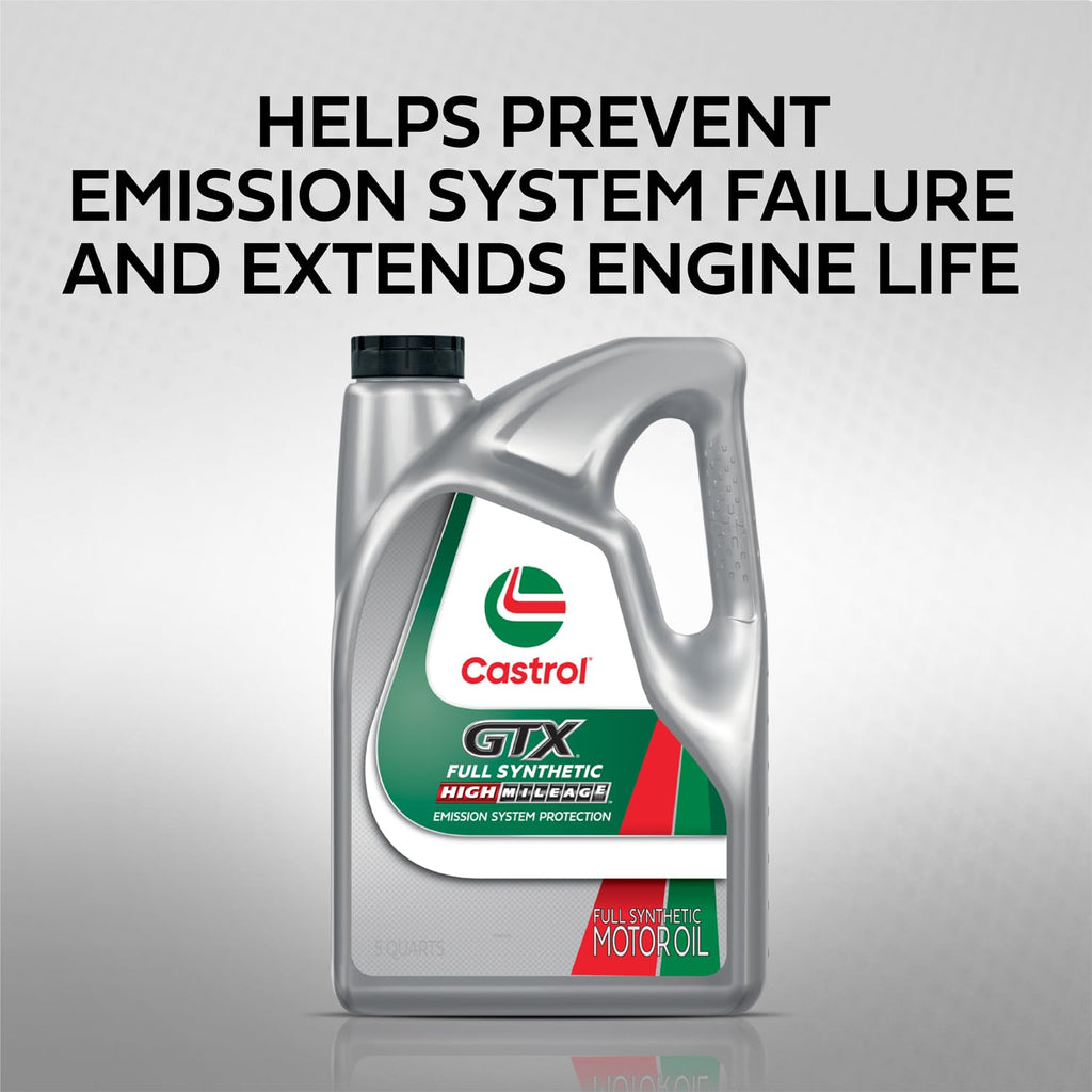 Full Synthetic High Mileage 5W-20 Motor Oil, 5 Quart M2509
