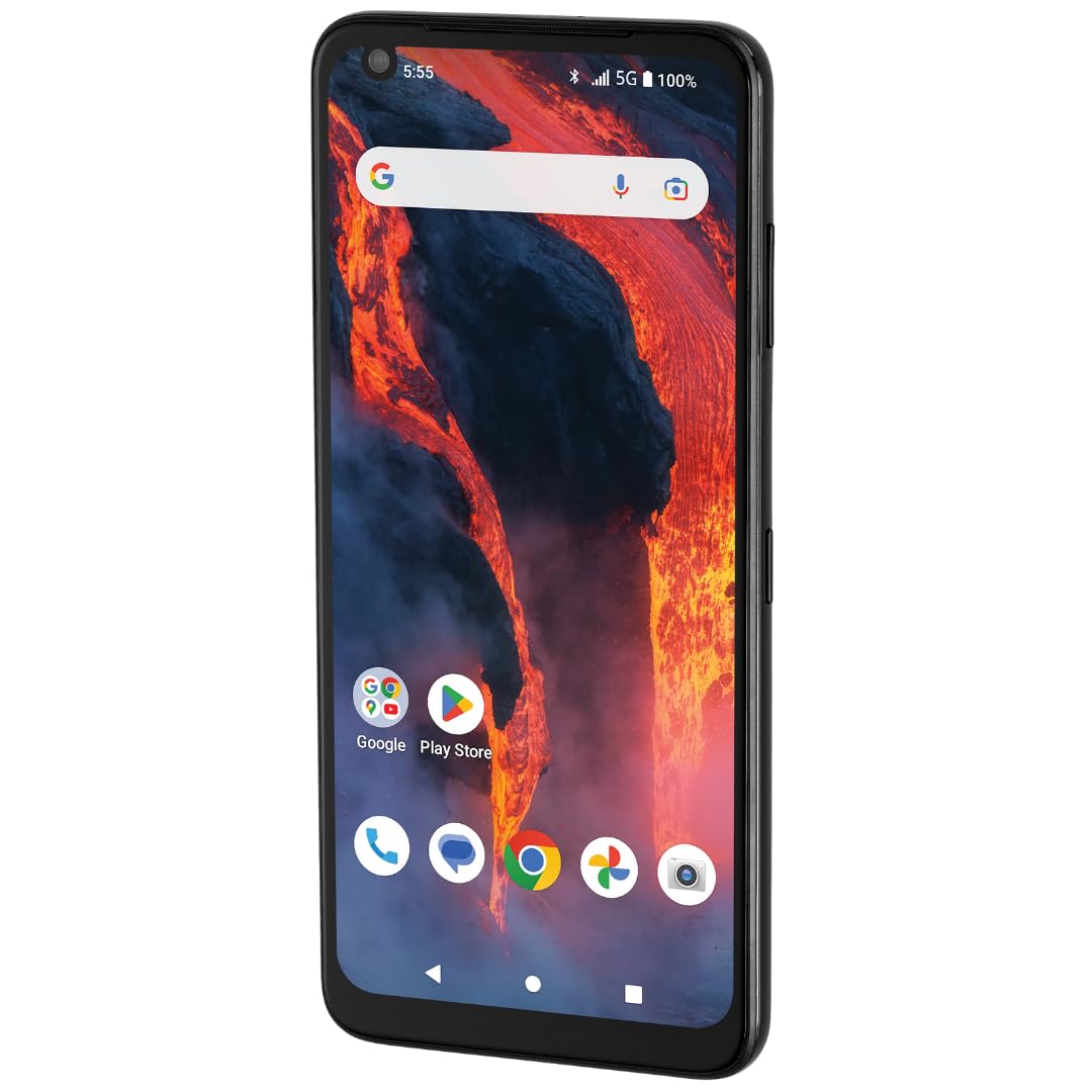 5G Smartphone 64GB 6GB 6.78" HD+ 48MP Triple Camera Black X5516