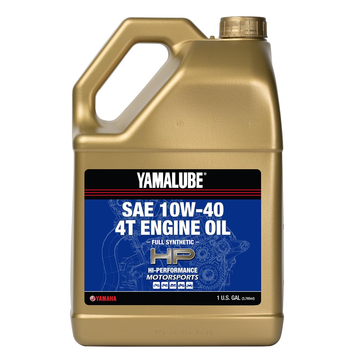10W-40 4T Full Synthetic Engine Oil 1 Gallon D20671