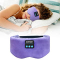 Bluetooth Sleep Mask Wireless Headphones Purple C1042