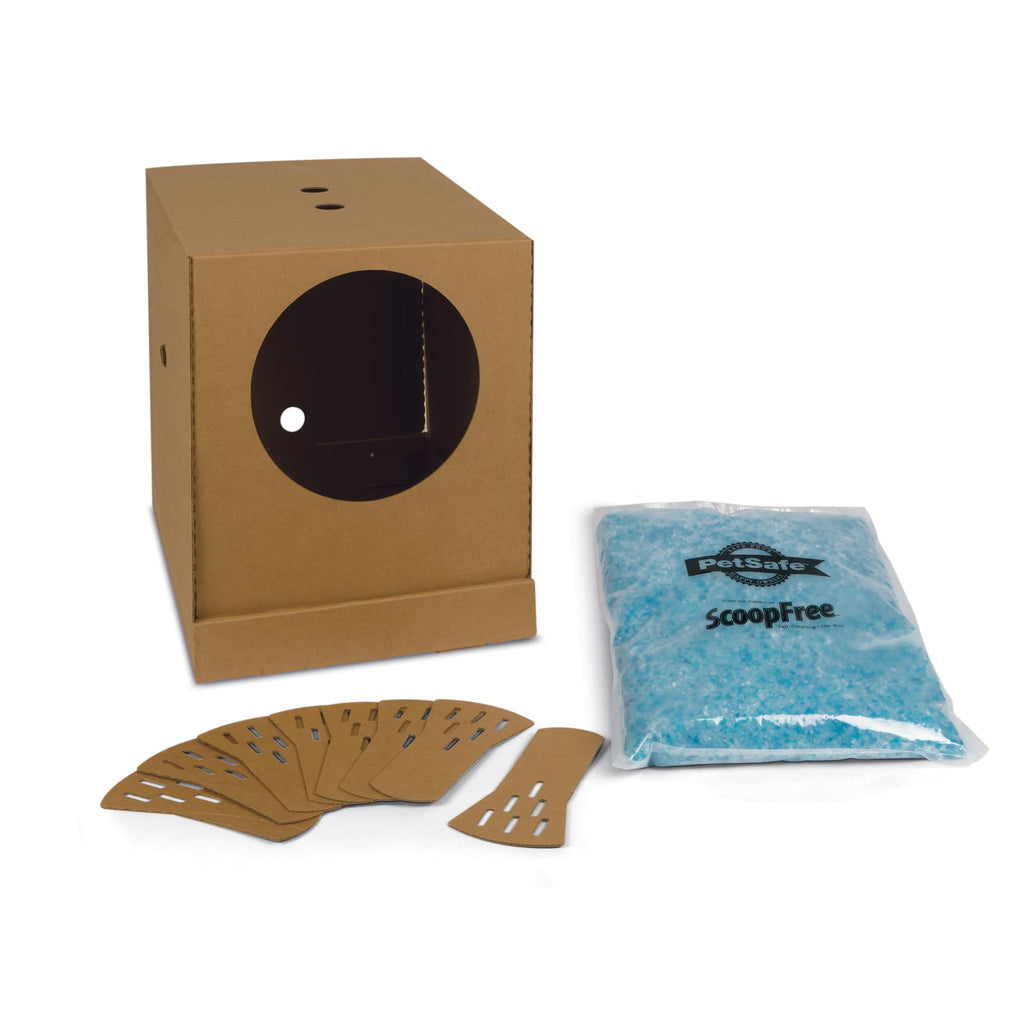 Disposable Litter Box, Fresh Scent, 4.3Lb Bag K937746