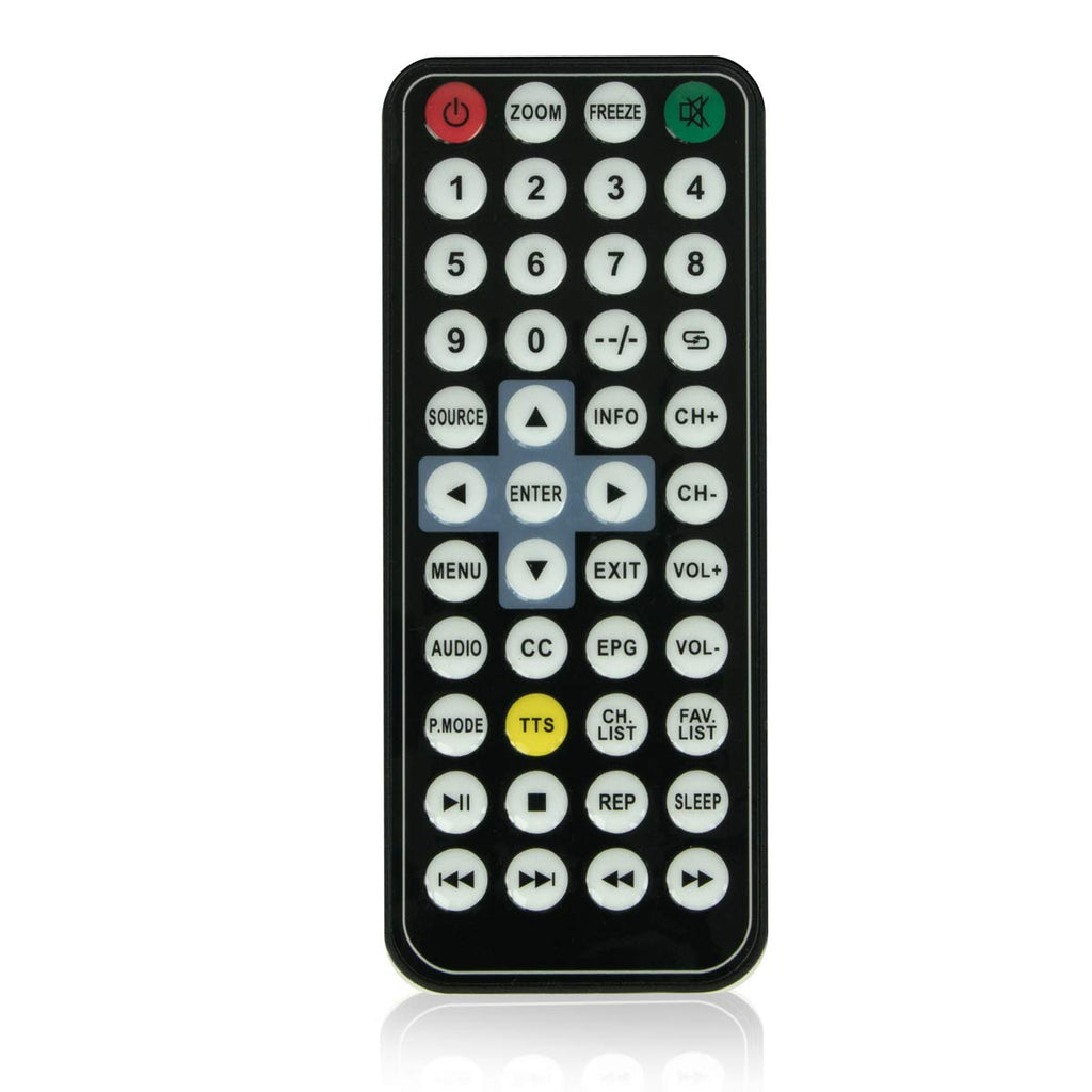 9" Portable LCD TV Rechargeable Battery Powered P8657