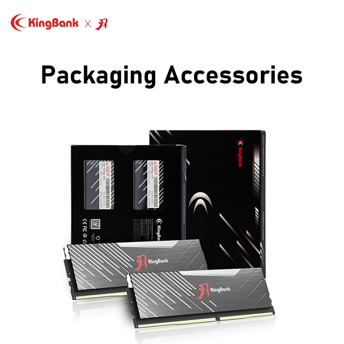 DDR5 32GB (2x16GB) 6400MT/s CL32 Desktop Memory with Heatsink C621