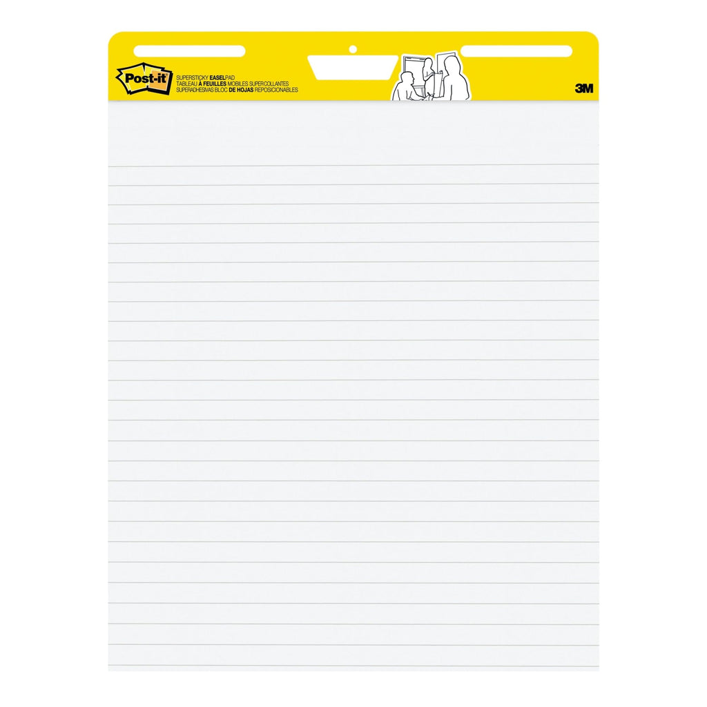 Lined Easel Pad, 25 in x 30 in, 30 Sheets O3569