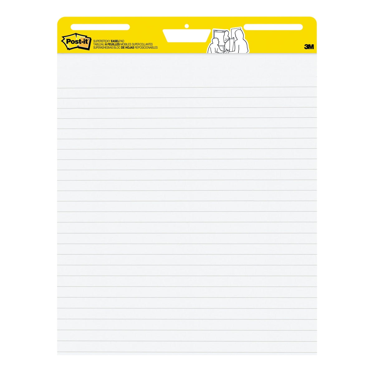 Lined Easel Pad, 25 in x 30 in, 30 Sheets O3569
