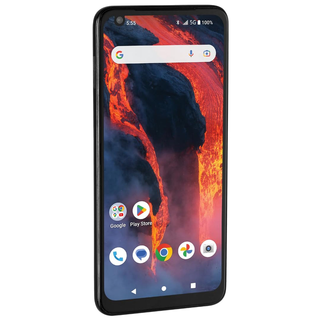5G Smartphone 64GB 6GB 6.78" HD+ 48MP Triple Camera Black X5516