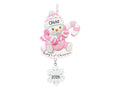 Baby's First Christmas Ornament 2026 Pink W5646