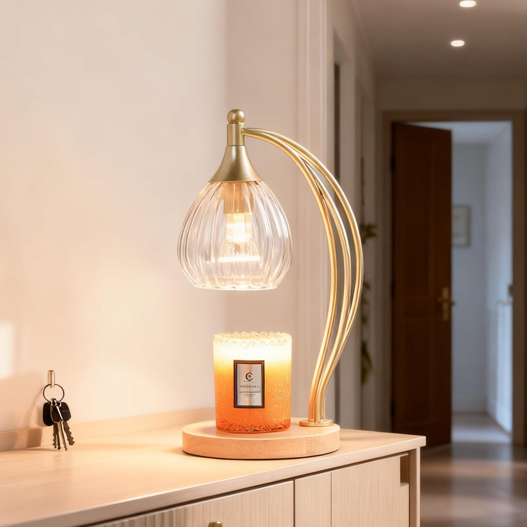 Dimmable Candle Warmer Lamp with Timer F773638