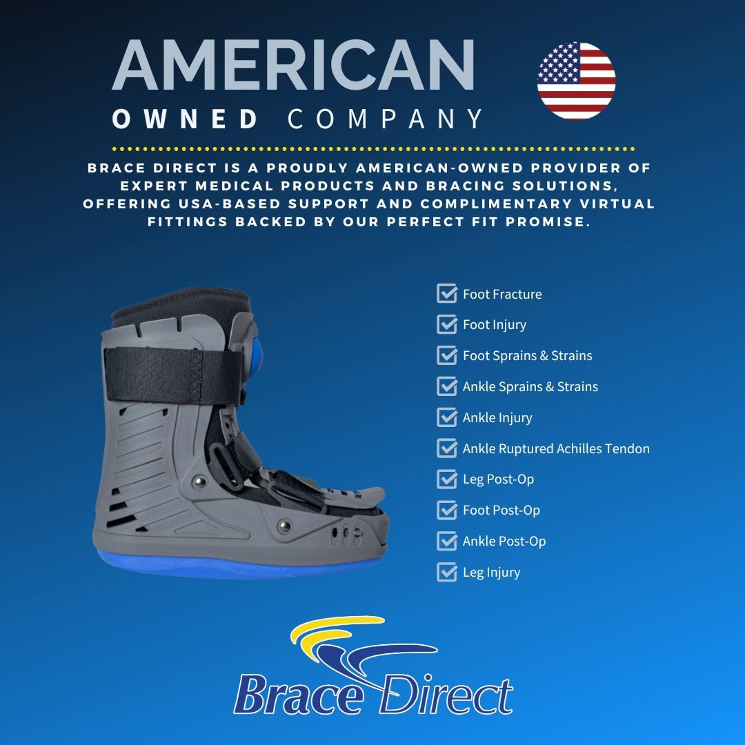 Lightweight Short Air Walking Boot with Toe Guard L3149