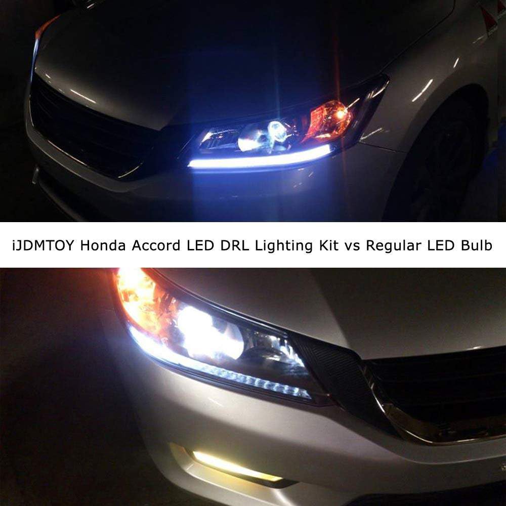 White LED Daytime Running Light Strip Q59287