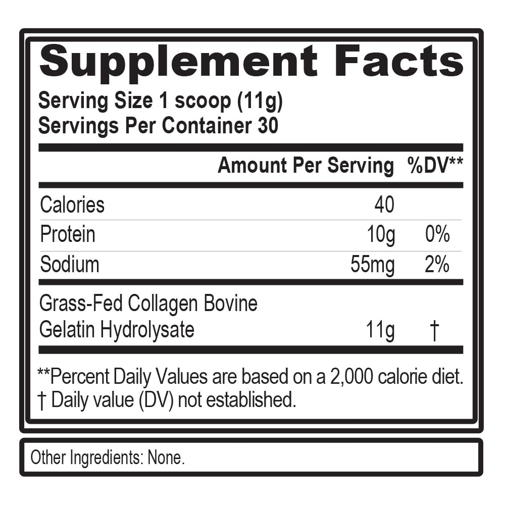 Collagen Peptides Powder Supplement V75573