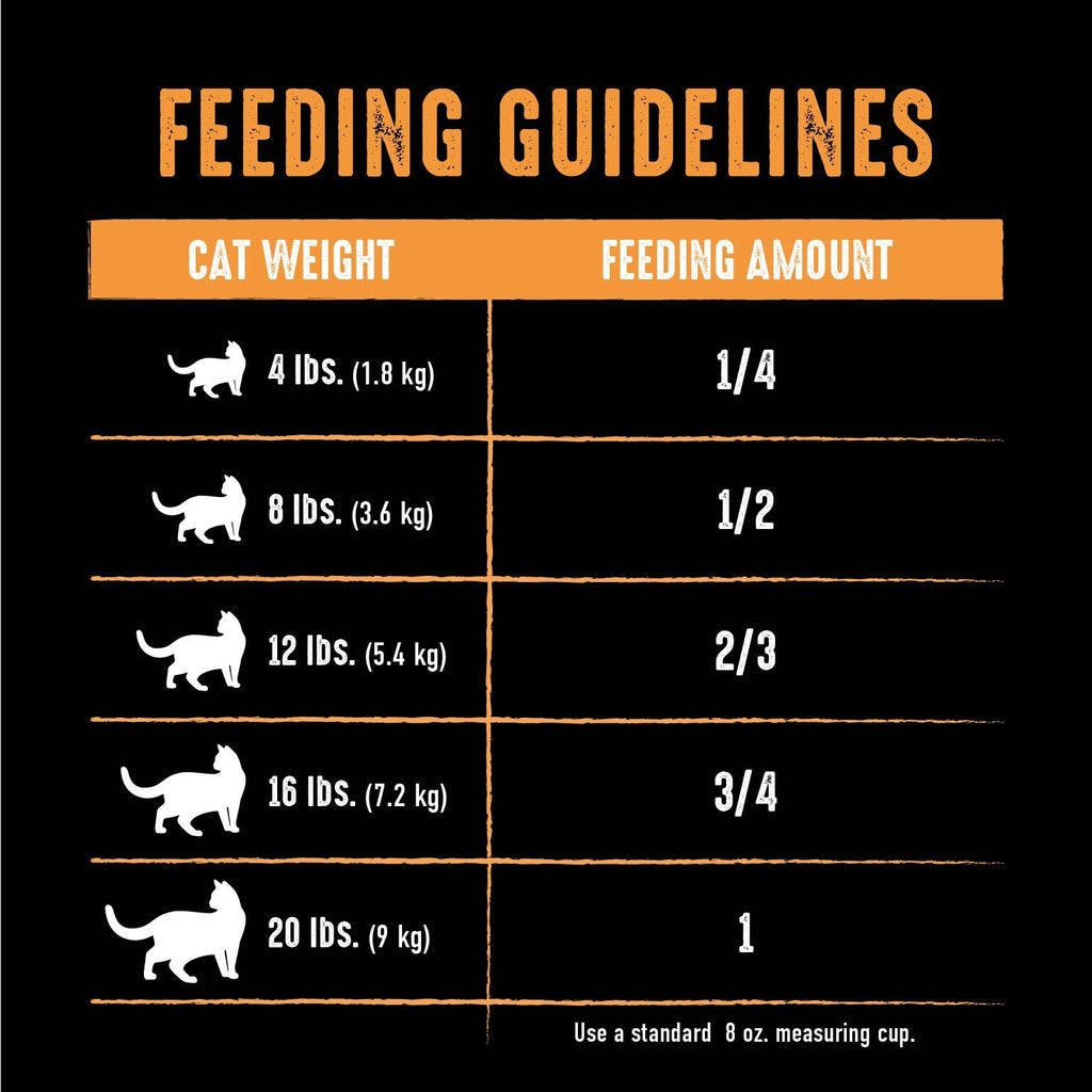 Grain Free High Protein Natural Dry Cat Food, Chicken, 4 lb O6974