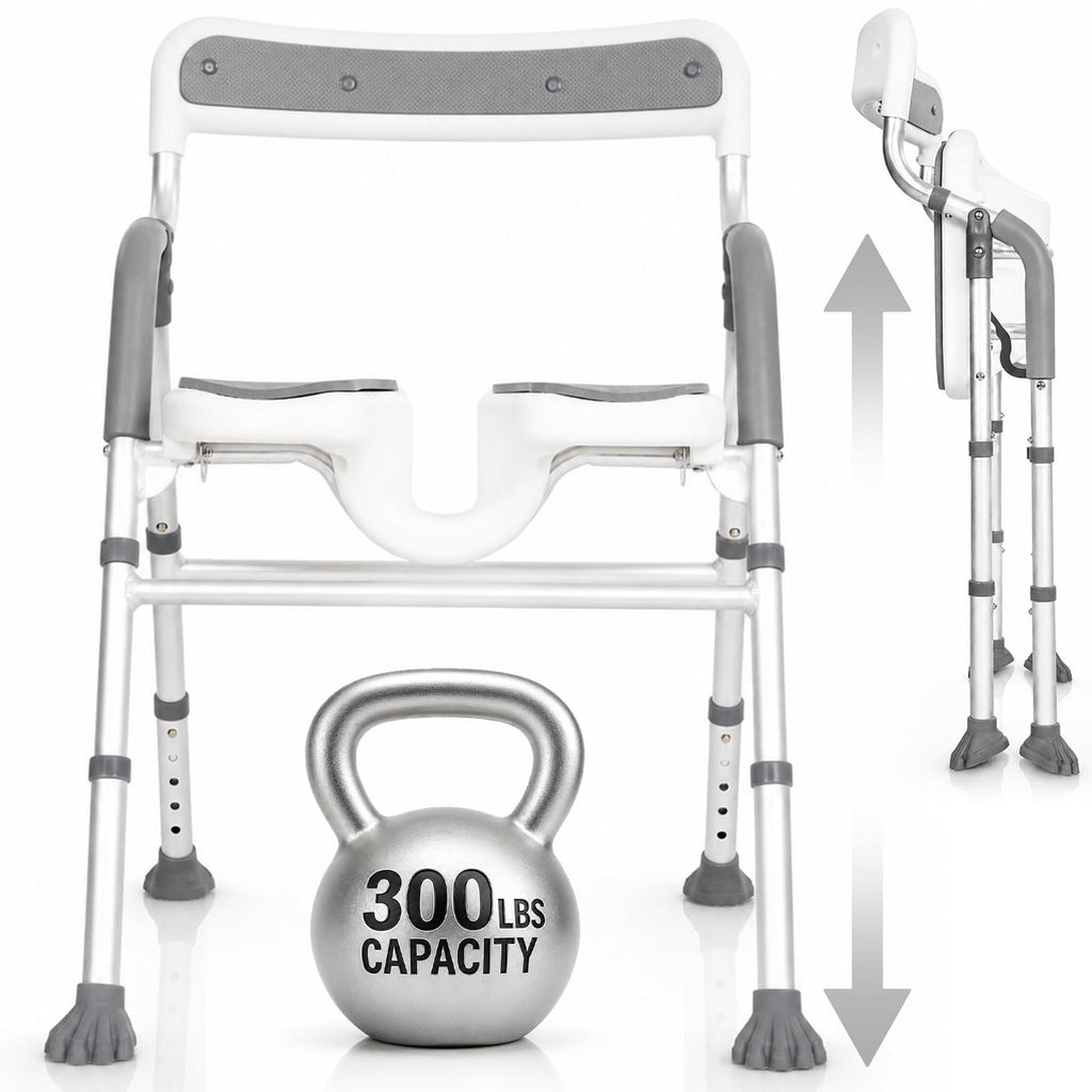 U-Shaped Shower Chair with Arms I930050