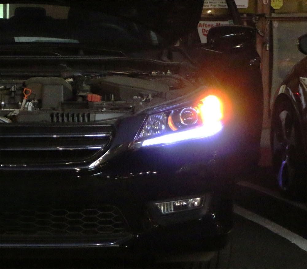 White LED Daytime Running Light Strip Q59287
