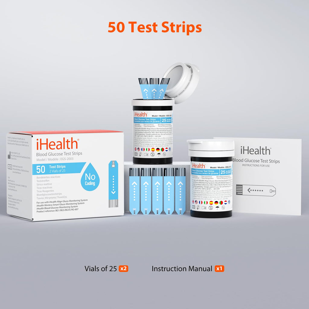 Blood Glucose Test Strips, 50 Count Z7831