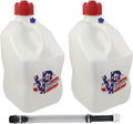 5.5 Gallon Square Motorsport Jug with Standard Hose 2 Pack V75448
