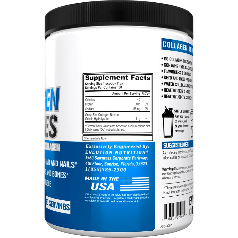 Collagen Peptides Powder Supplement V75573