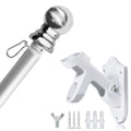 Aluminum 6FT Flag Pole Holder Q9298