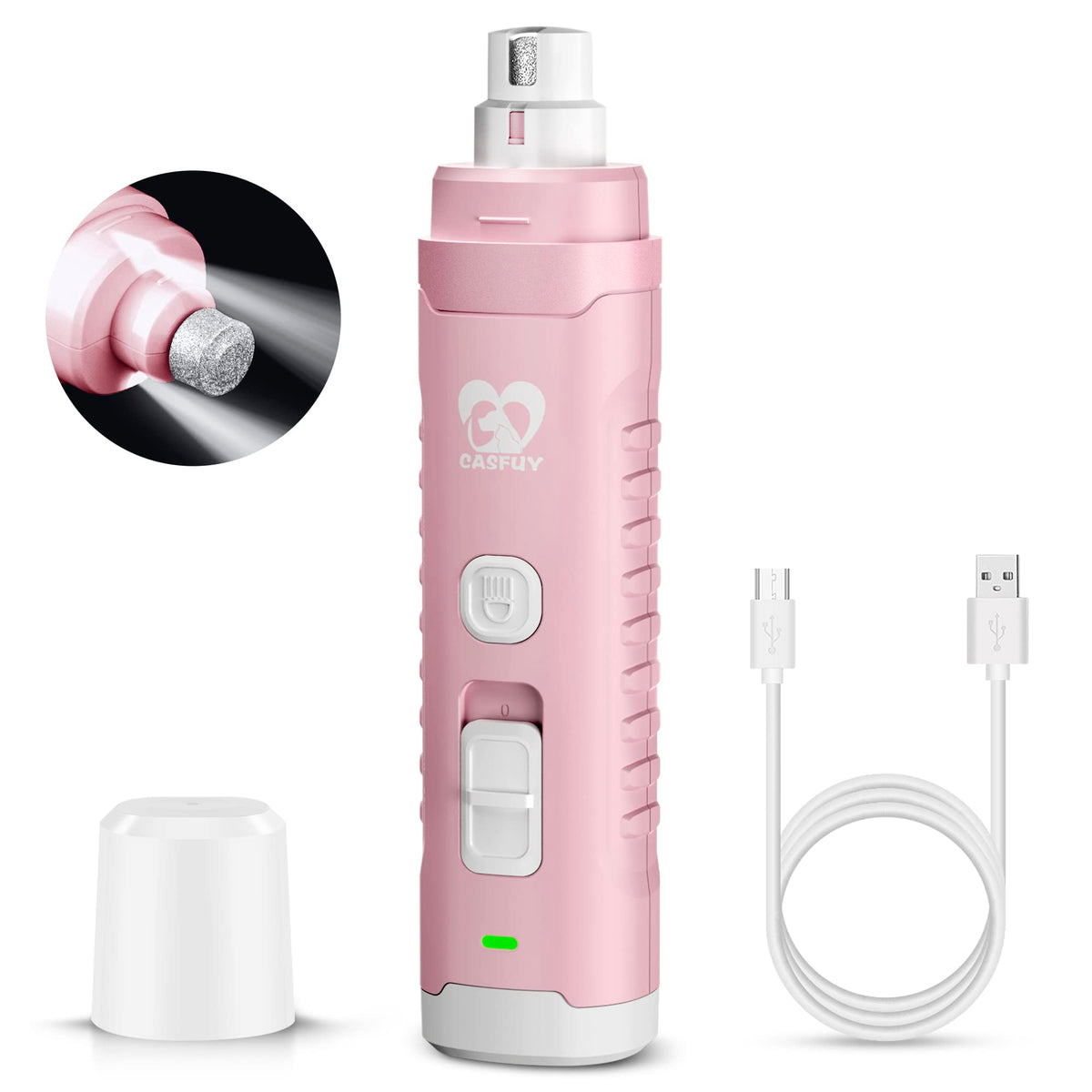 Dog Nail Grinder with 2 LED Light A4615