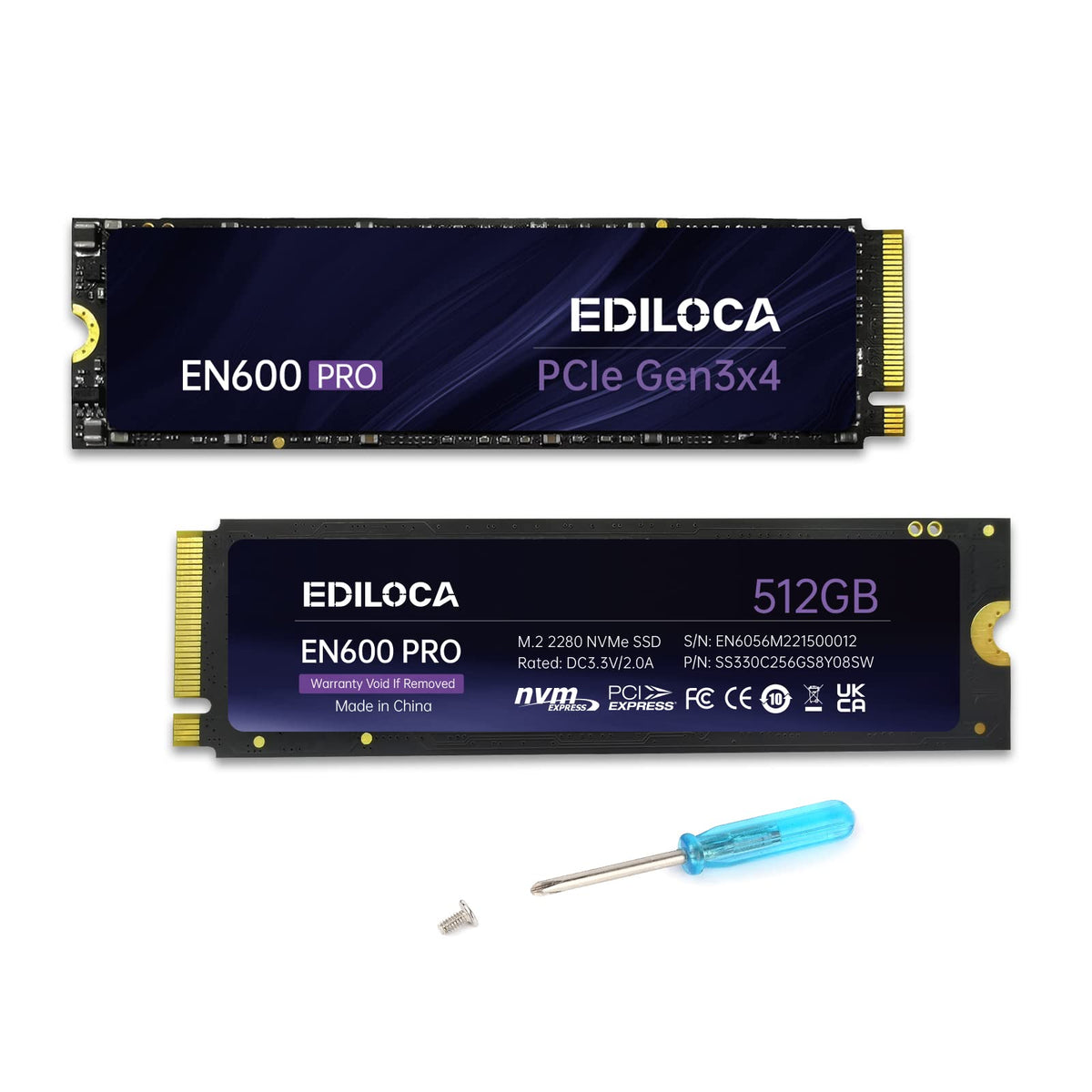 512GB PCIe 3.0 NVMe M.2 Internal SSD Y766