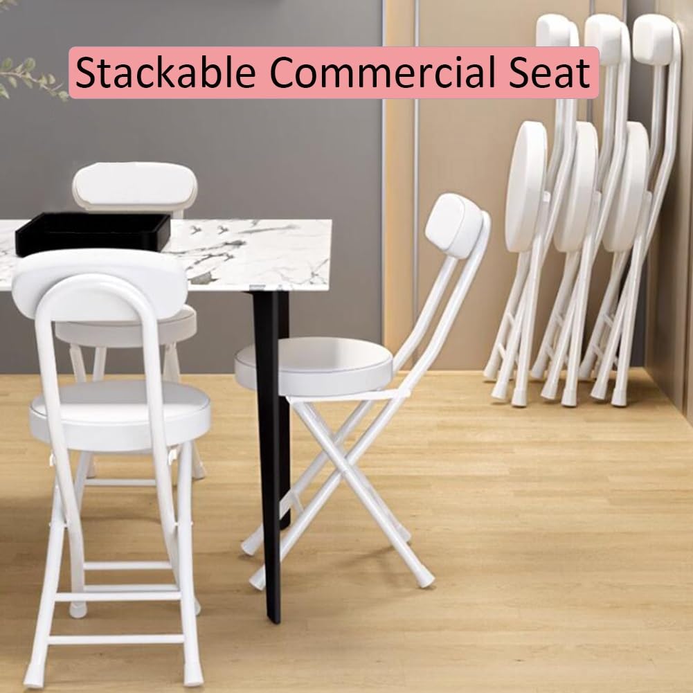 Black 18 Inch Folding Stool K276