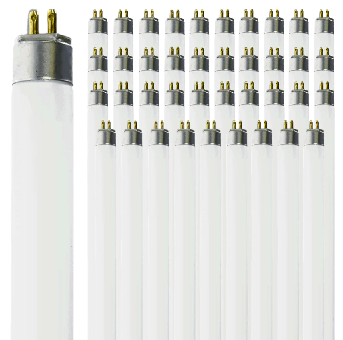 T5 Fluorescent Bulb 24 Inch 5000K Bright White 14W Pack of 40 E225