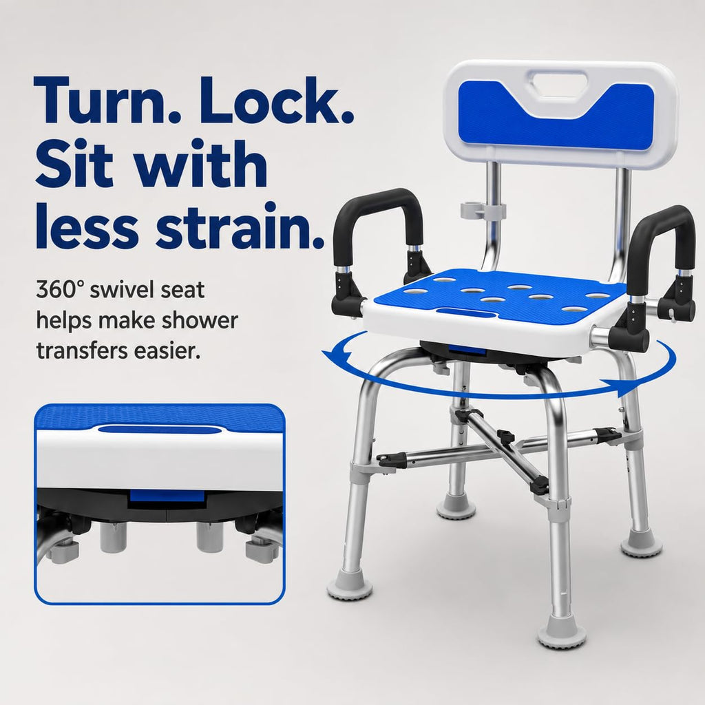 Heavy Duty Swivel Shower Chair J73438