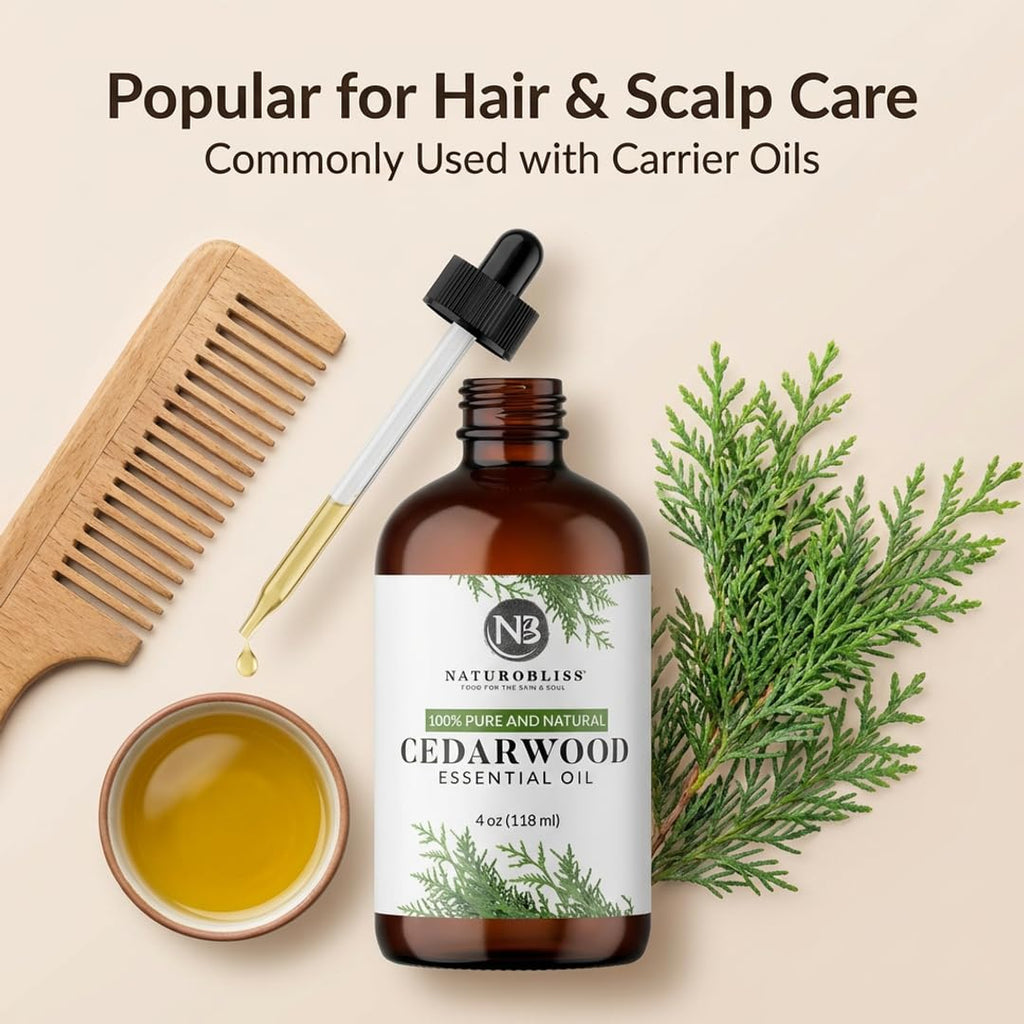 Cedarwood Essential Oil 4 Fl Oz Pack of 2 F904