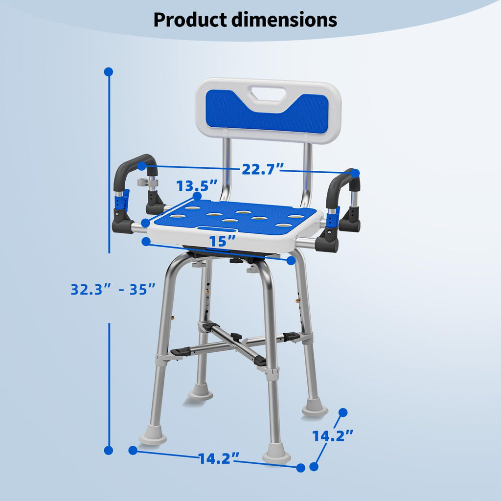 Heavy Duty Swivel Shower Chair J73438