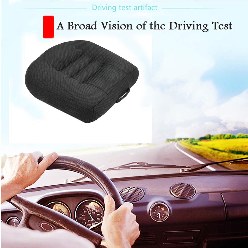 Car Booster Seat Cushion Pure Black T719