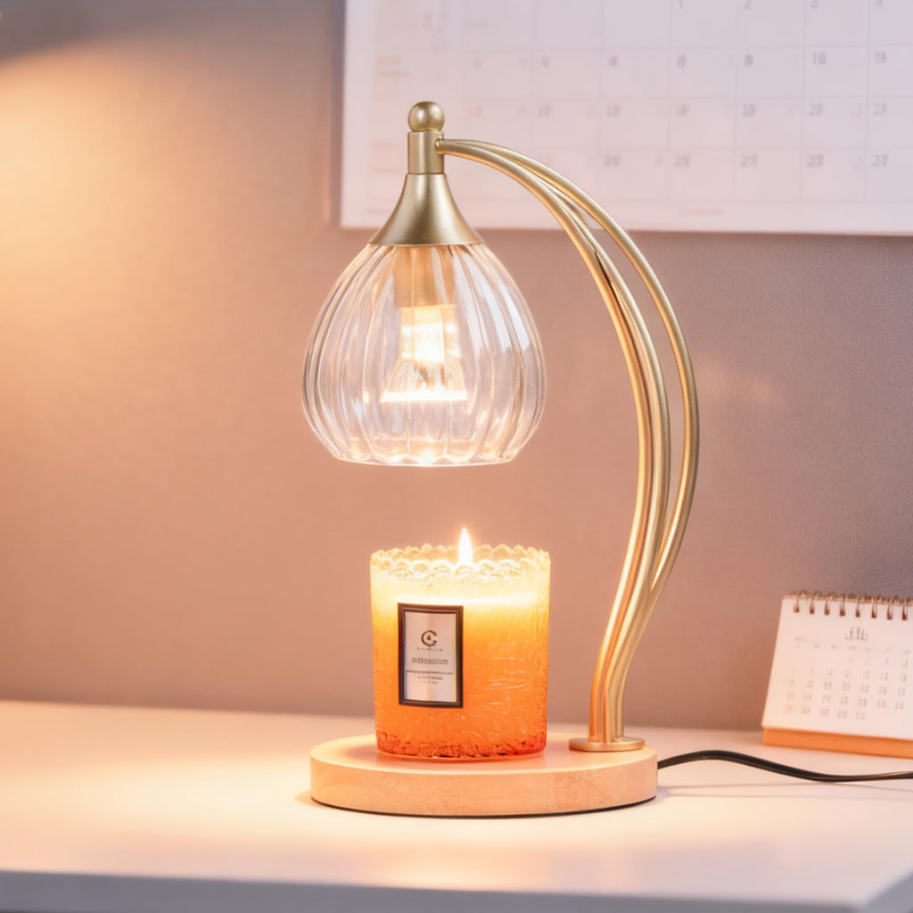 Dimmable Candle Warmer Lamp with Timer F773638