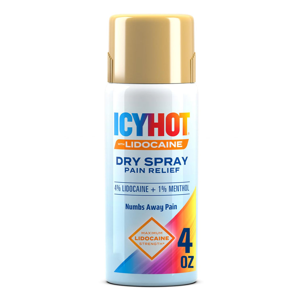 Lidocaine Pain Relief Dry Spray 4 oz F922369