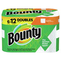 White Paper Towels, 6 Double Rolls Z775