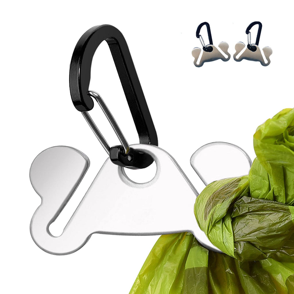 Dog Poop Bag Holder Leash Clip Dispenser Q3626