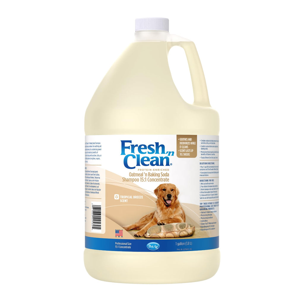 Oatmeal Baking Soda Shampoo Tropical Fresh Scent 1 Gallon B9782
