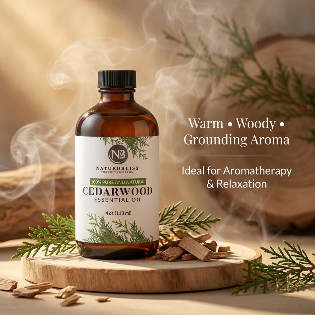 Cedarwood Essential Oil 4 Fl Oz Pack of 2 F904