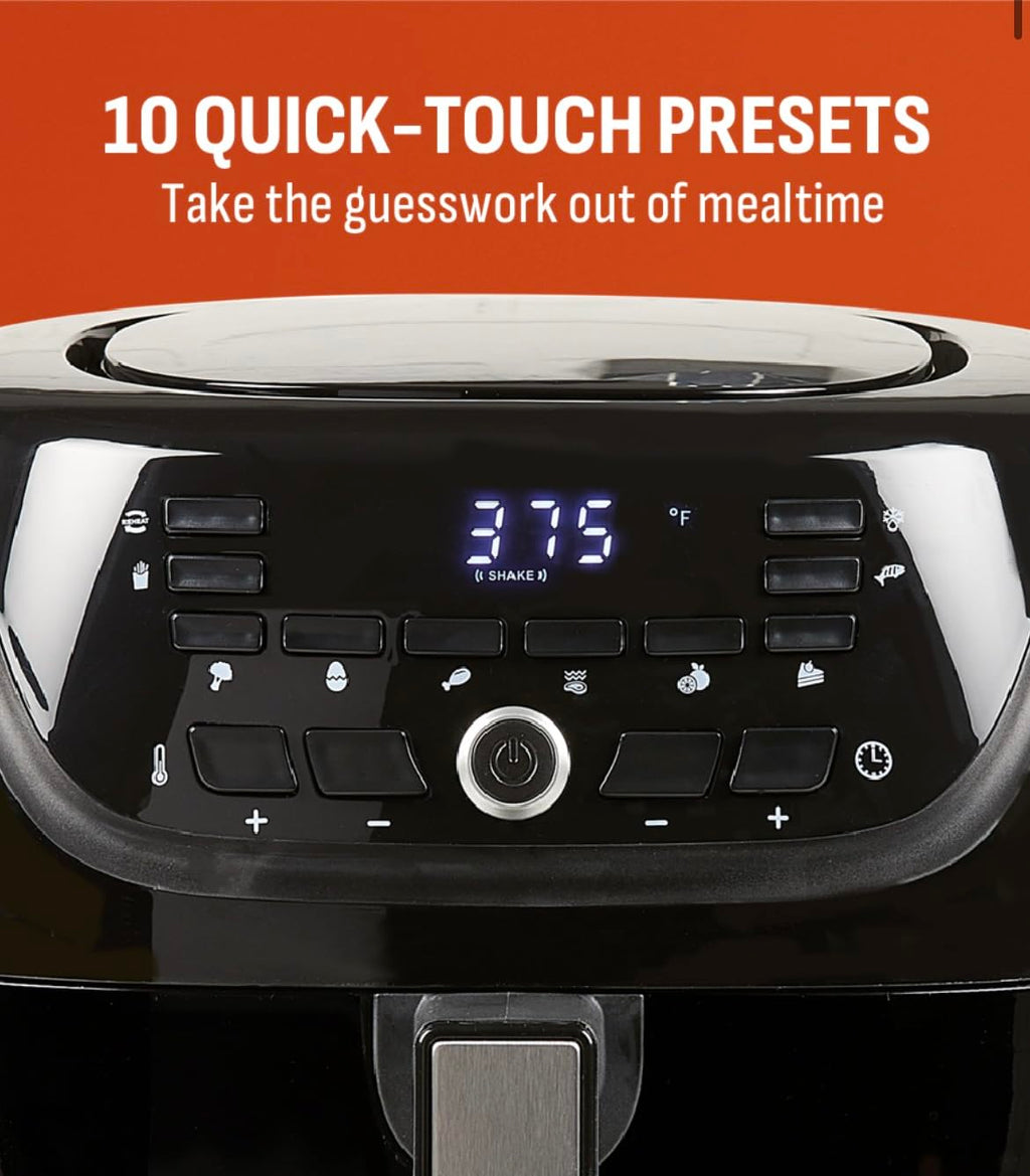 6-QT Air Fryer with 10 Presets T8824