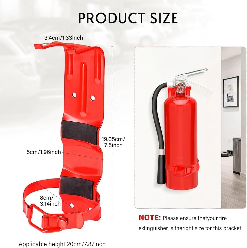 2.5LB Fire Extinguisher Mount Bracket Wall Mount V993891