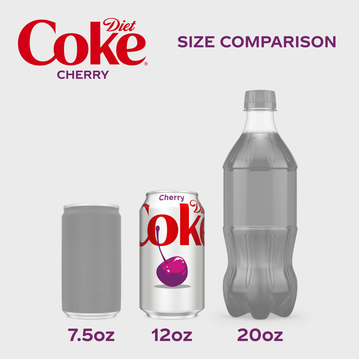 Cherry Soda Soft Drink, 12 fl oz, 12 Pack I529207