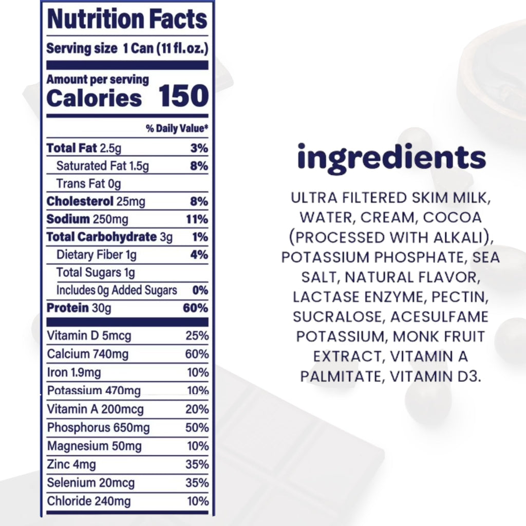 Protein Shake Variety Pack 30g Protein 12 Pack J64214