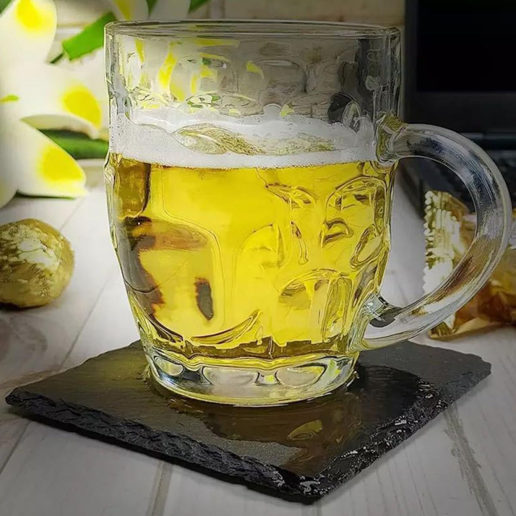 Natural Stone Drink Coasters 12 Pcs Square T703176
